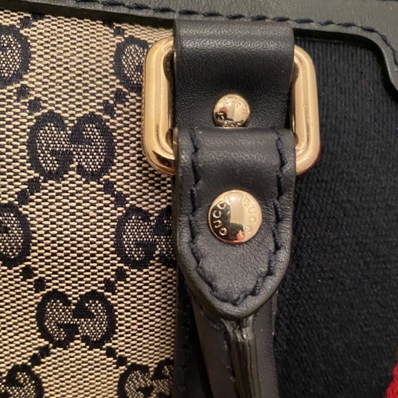 Gucci Ophidia Web Boston Bag Medium - Picture 13 of 15